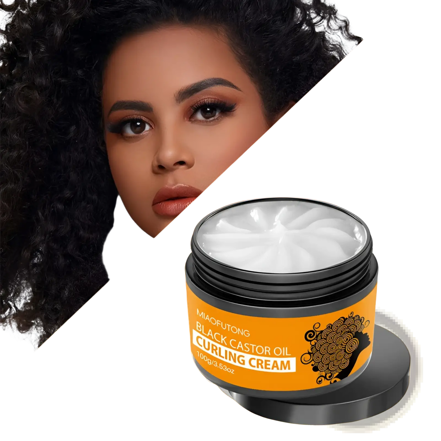 Curl Defining Cream with Black Castor Oil 280ml