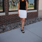 Pistola - Adrienne Mixed Media Mini Dress