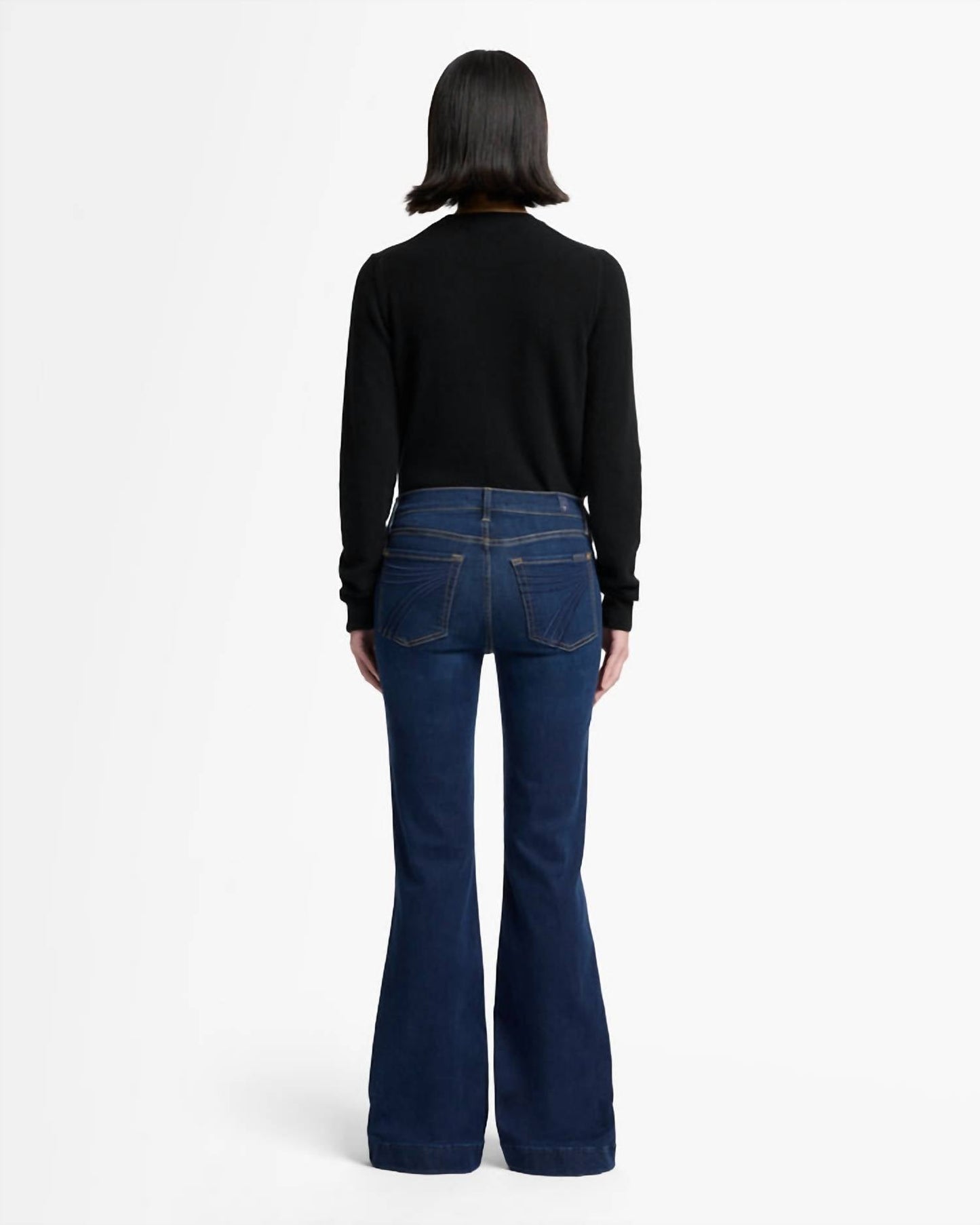 7 For All Mankind - Slim Illusion Tailorless Dojo Trouser Leg Jeans