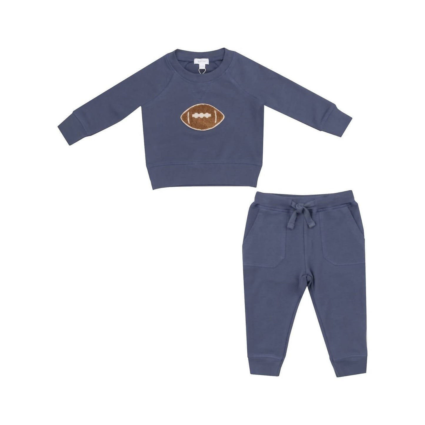 Angel Dear - Unisex Toddler Football Raglan Sweatshirt & Jogger Set