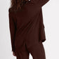 Wolven - Structured Shoulders Blazer
