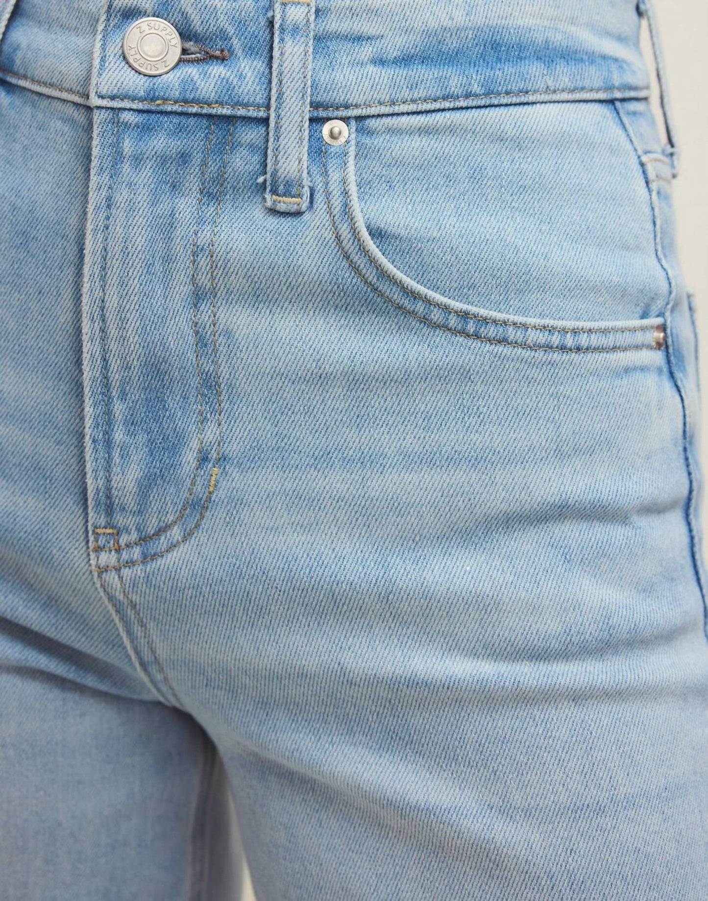 Z Supply - Nova Crop High Rise Wide Leg Jeans