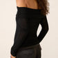 Z Supply - Whimsy Off Shoulder Mesh Top