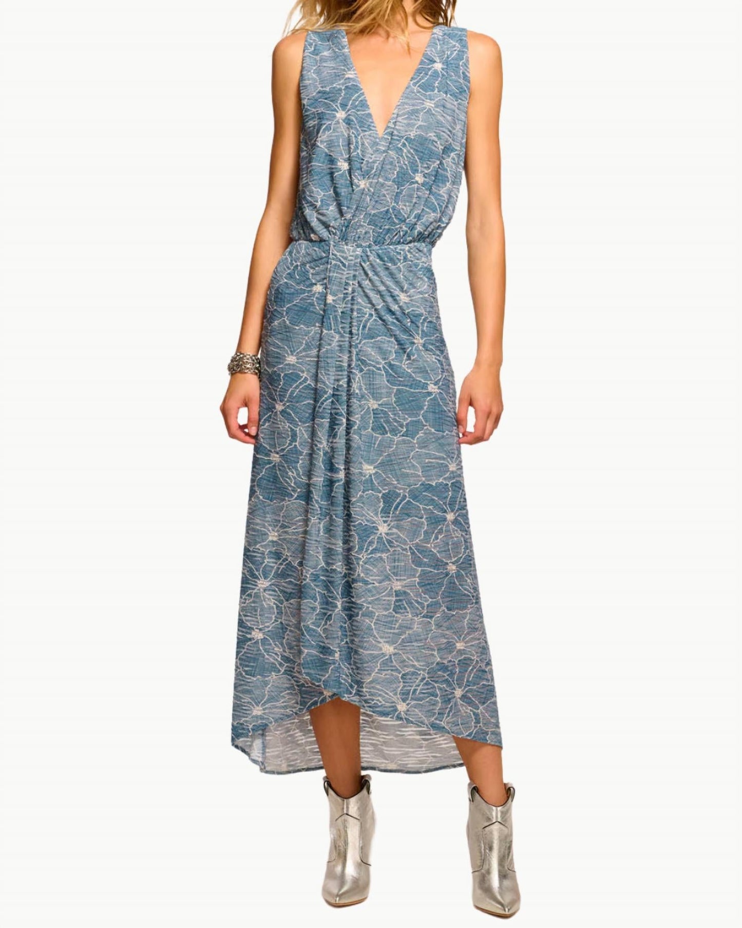 Ramy Brook - Yuka V-neck Midi Dress