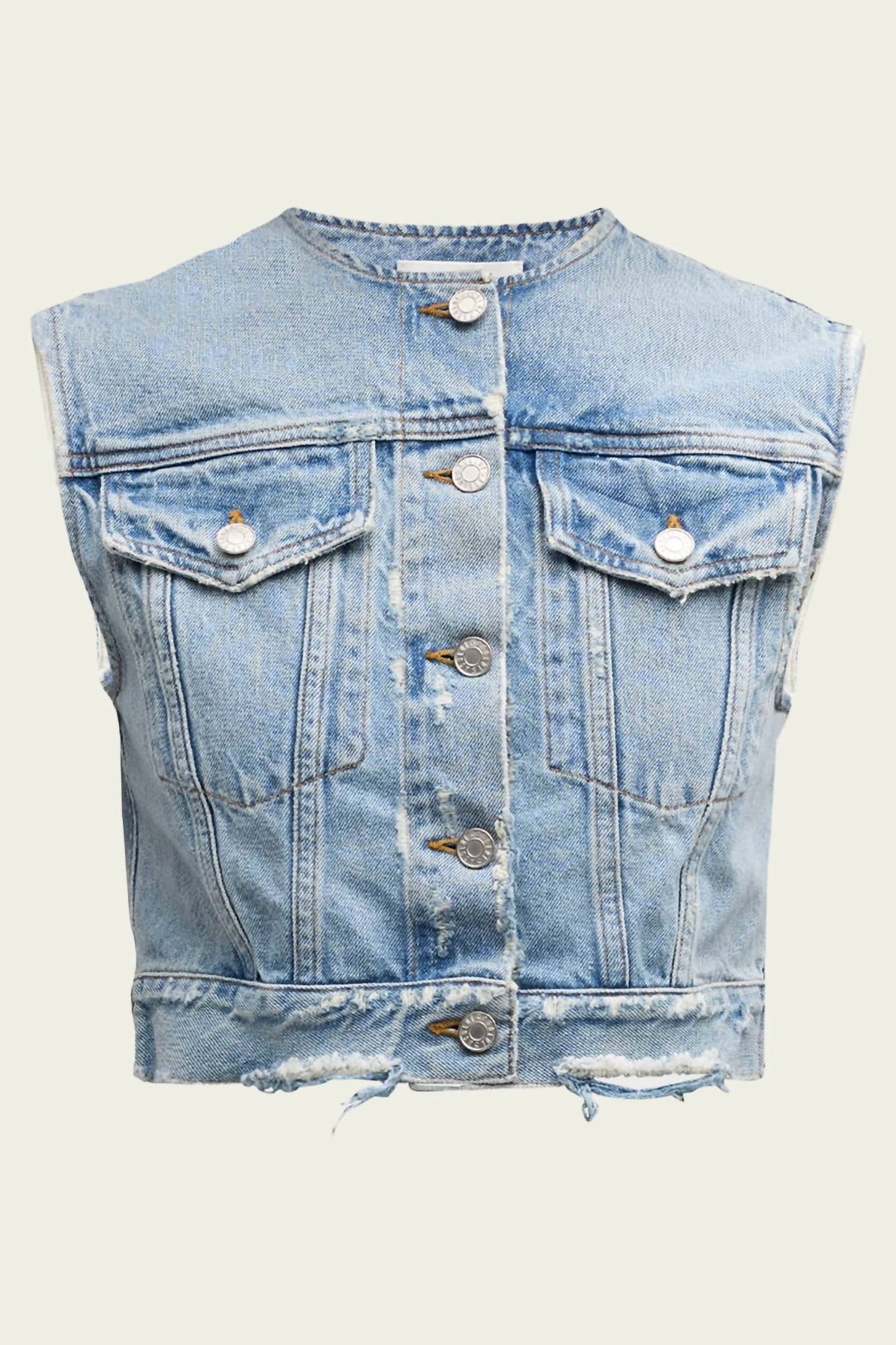 Agolde - Leo Cropped Vest
