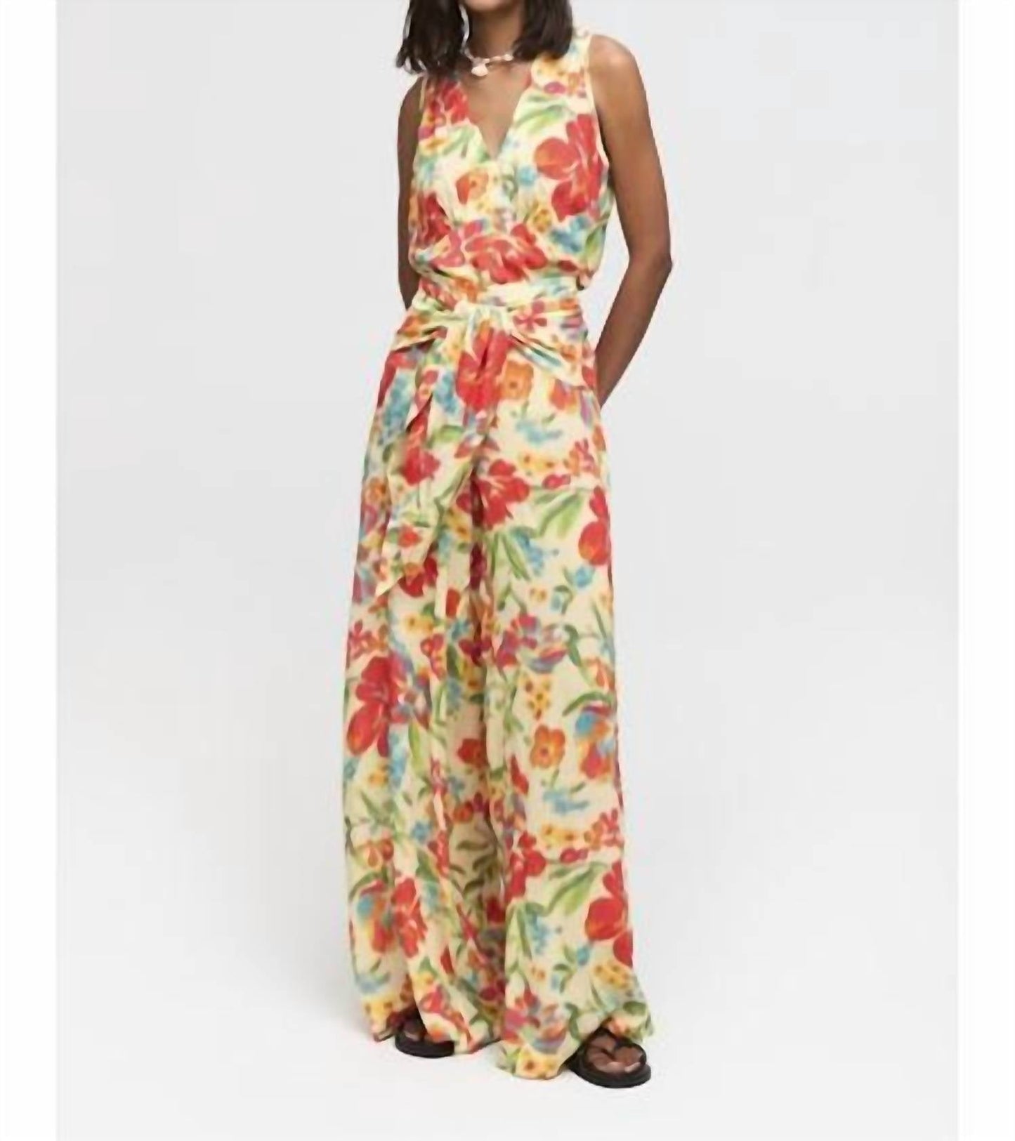 Aldo Martins - Floral Wide Leg Pant