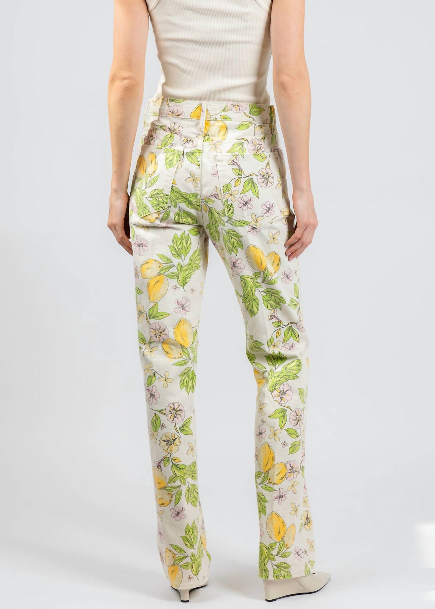 Mother - Kick It High Rise Straight Leg Jeans