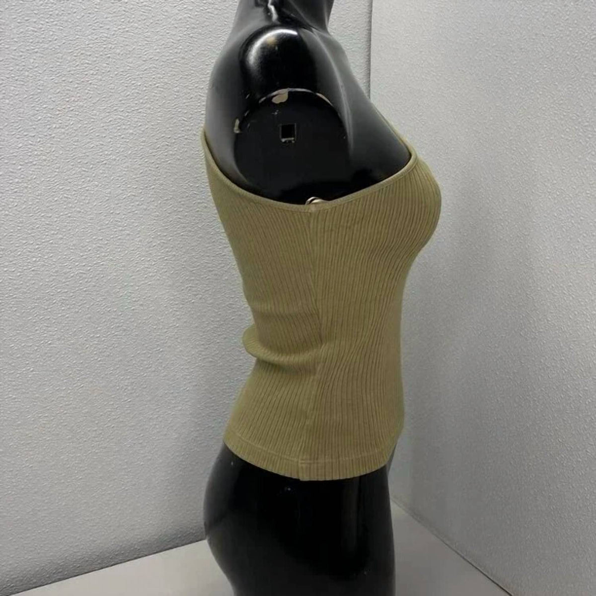 Agolde - Nessa Ribbed One-shoulder Tank Top
