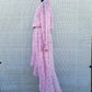 1.State - Asymmetrical Long Sleeves Floral Dress
