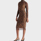 Steve Madden - Vivienne Animal Print Midi Dress