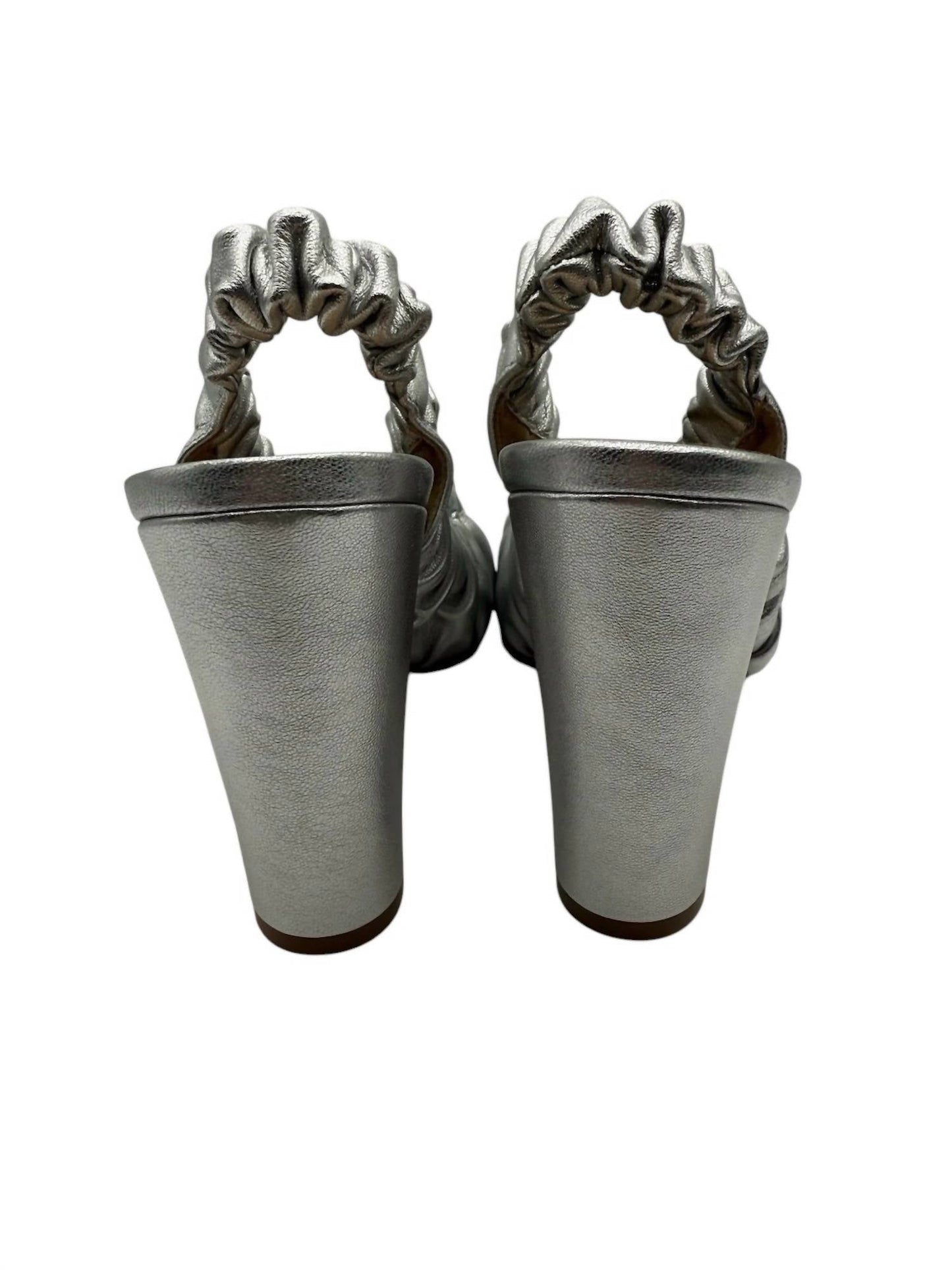 उल्ला जॉनसन - महिलाओं के लूसिया लेदर रूशेड हाई हील्ड शूज़
