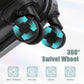 14'/20' 2-Piece ABS Spinner Wheel Luggage Set with Combination Lock