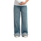 1822 Denim - Maternity Roll Cuff Wide Leg Jean with Bellyband