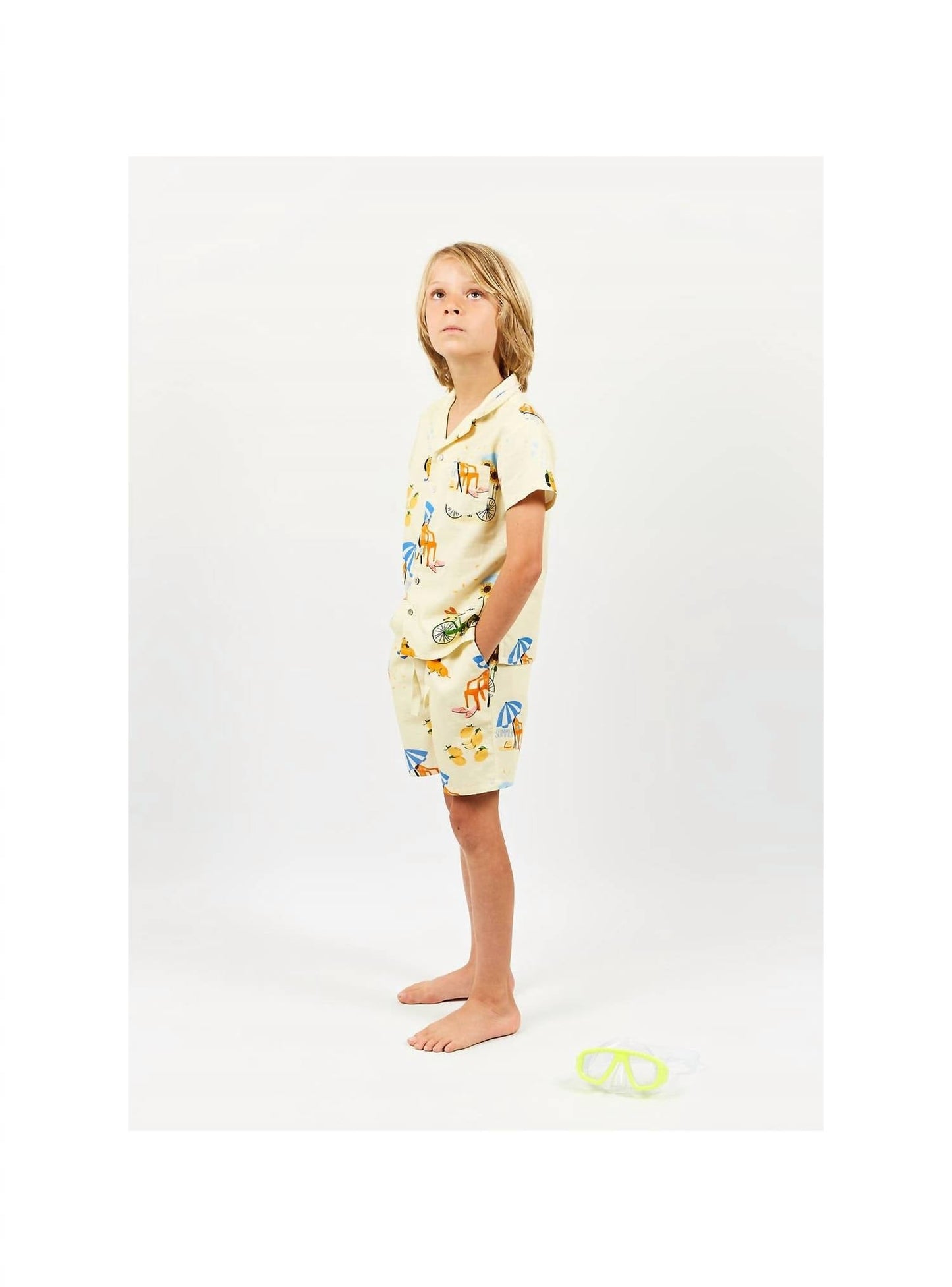 Arsene Et Les Pipelettes - Kid's Boy Bermuda Summer Shorts