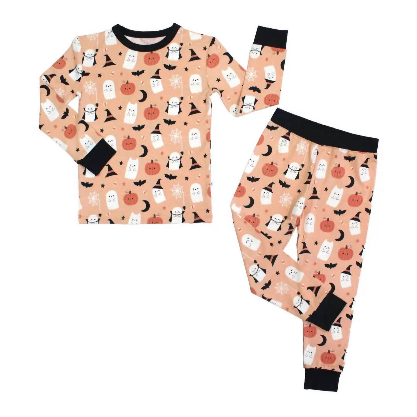Emerson And Friends - Girl's Boo-tastic Glow In The Dark Pajama Set