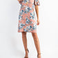 143 Story - Floral Cold Shoulder Fly Away Sleeve