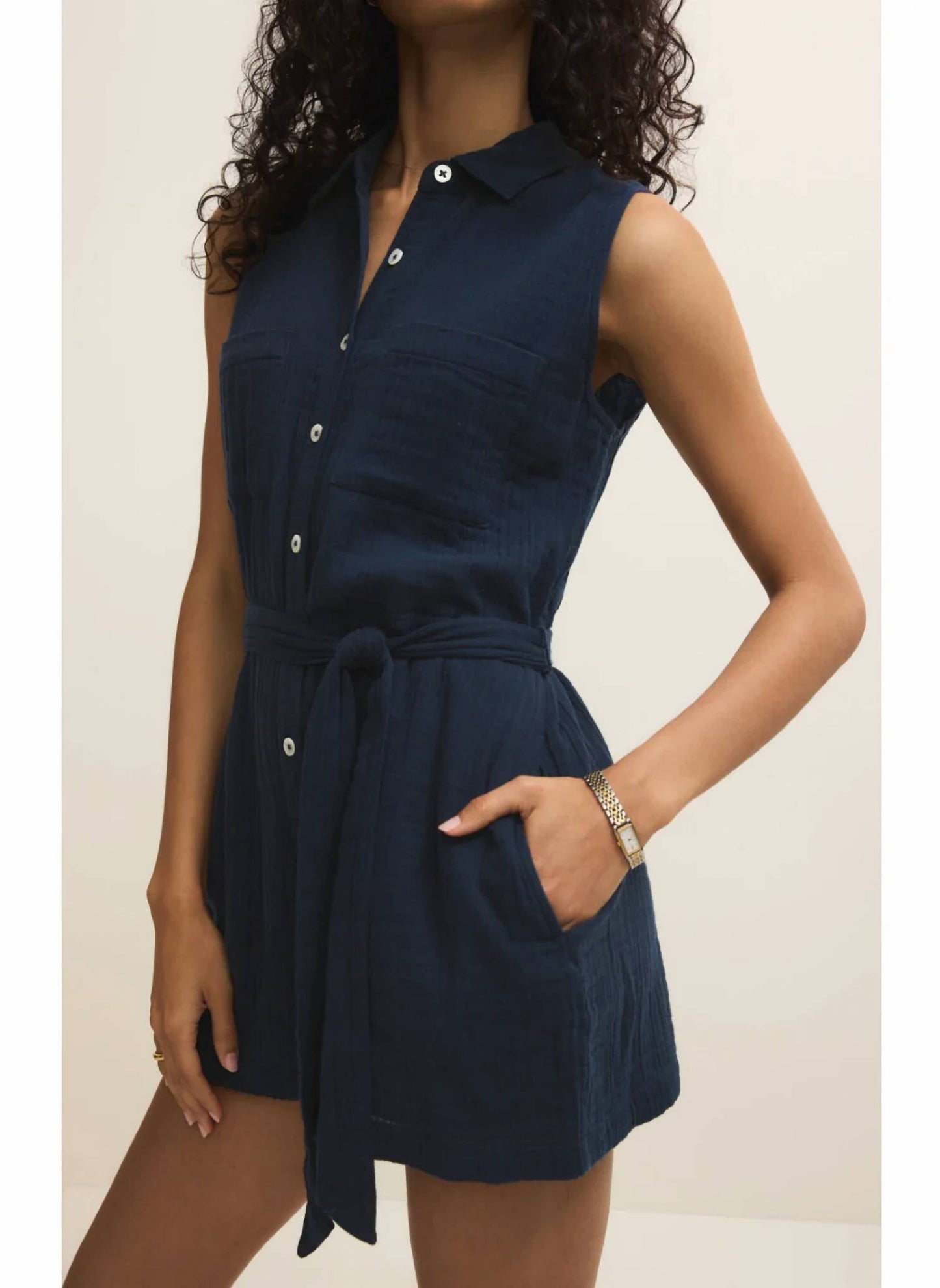Z Supply - New Light Tank Cotton Romper