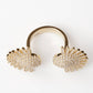 Avenue Chic - Women's Half Sunburst Cuff Ring