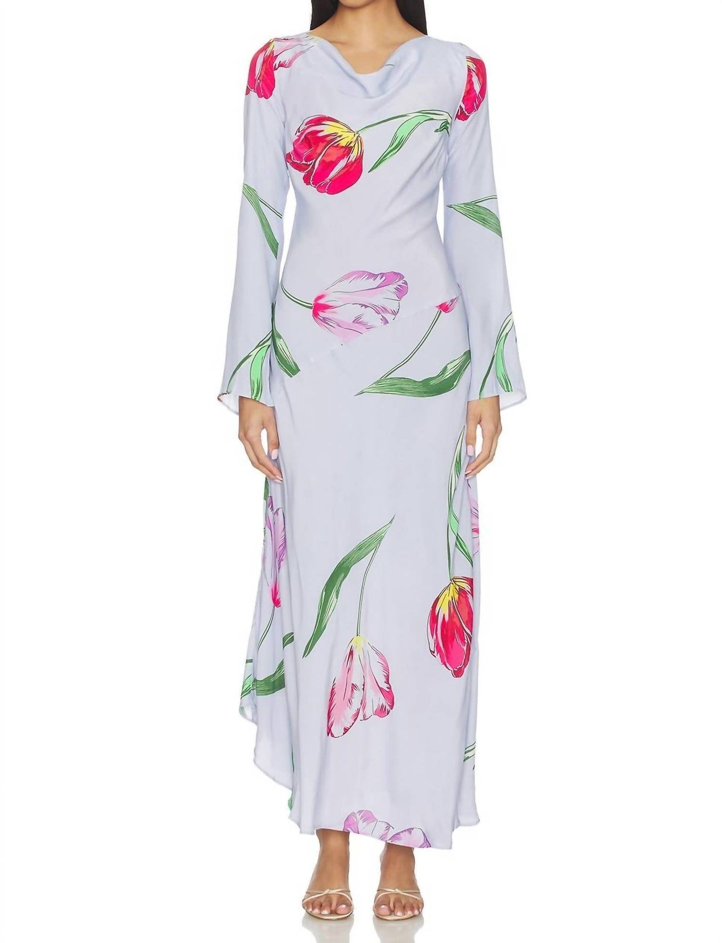 Free People - Zadie Diagonal Seam Midi Dress