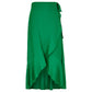 Apricot - BIG RUFFLE MAXI SKIRT