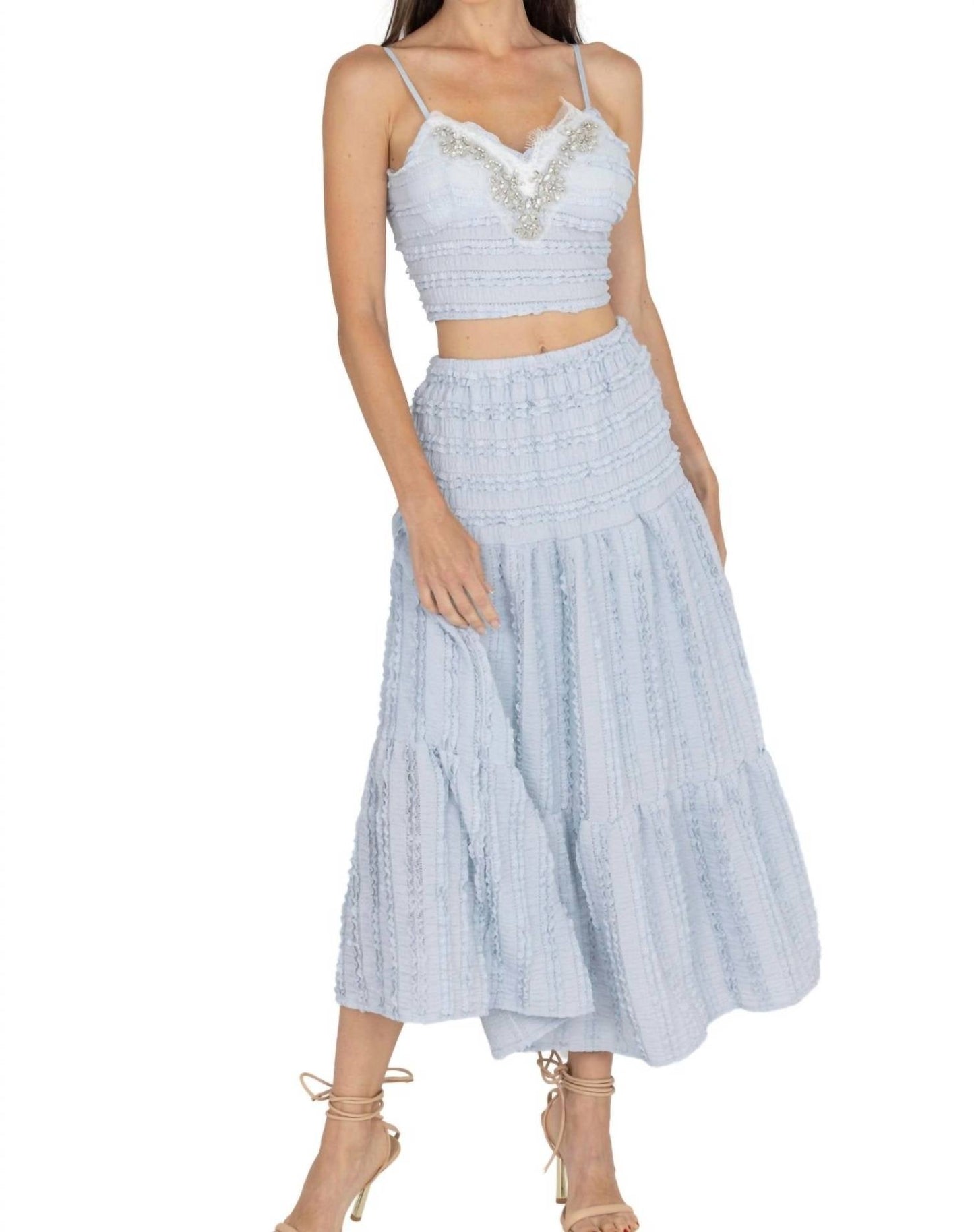 Akalia - Emma Top And Maxi Skirt Set