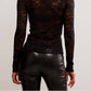 Free People - All Day Lace Long Sleeve Top