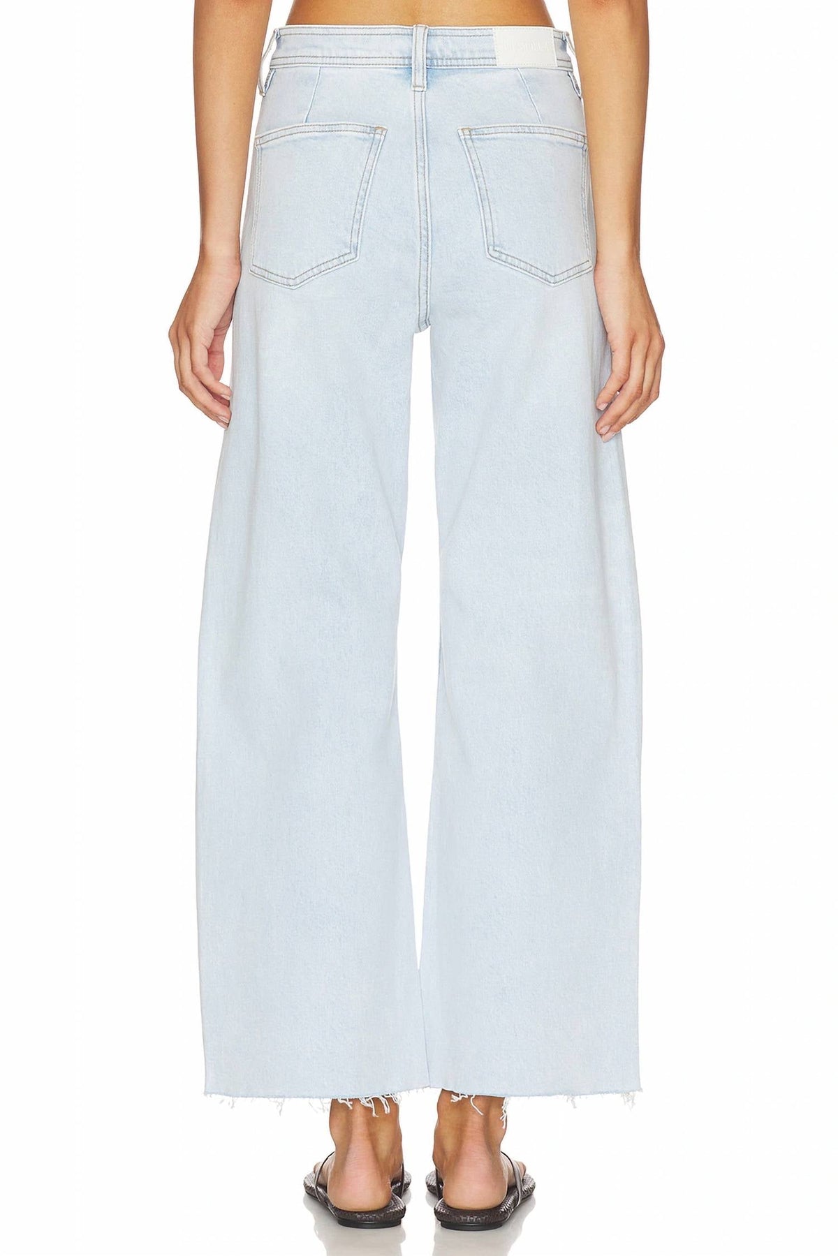 Pistola - Penny High Rise Wide Leg Crop Jeans