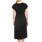 Joseph Ribkoff - Cowl Neck Dolman Sleeve Midi Fit & Flare Dress