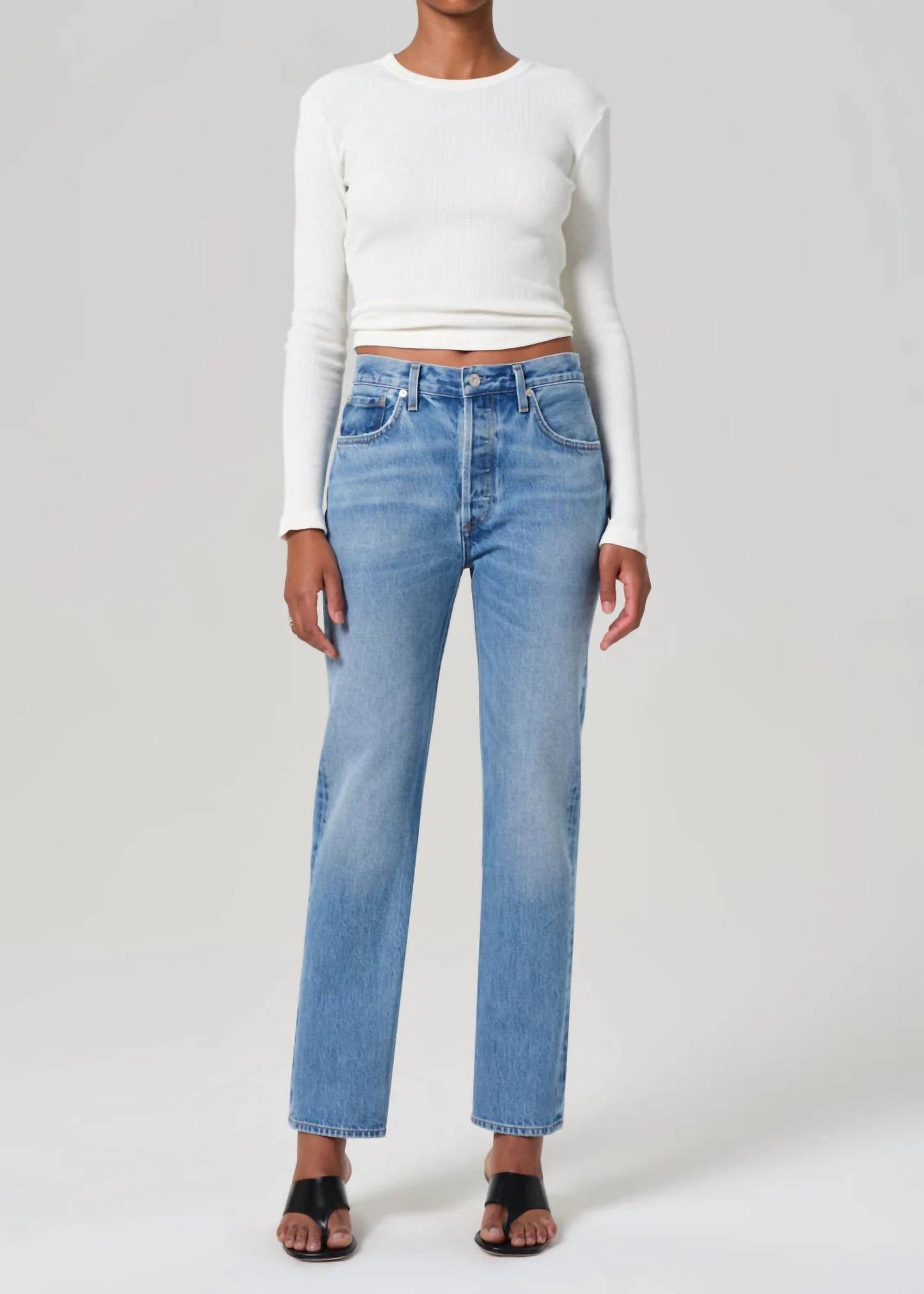 Citizens Of Humanity - Blaine High Rise Straight Jeans