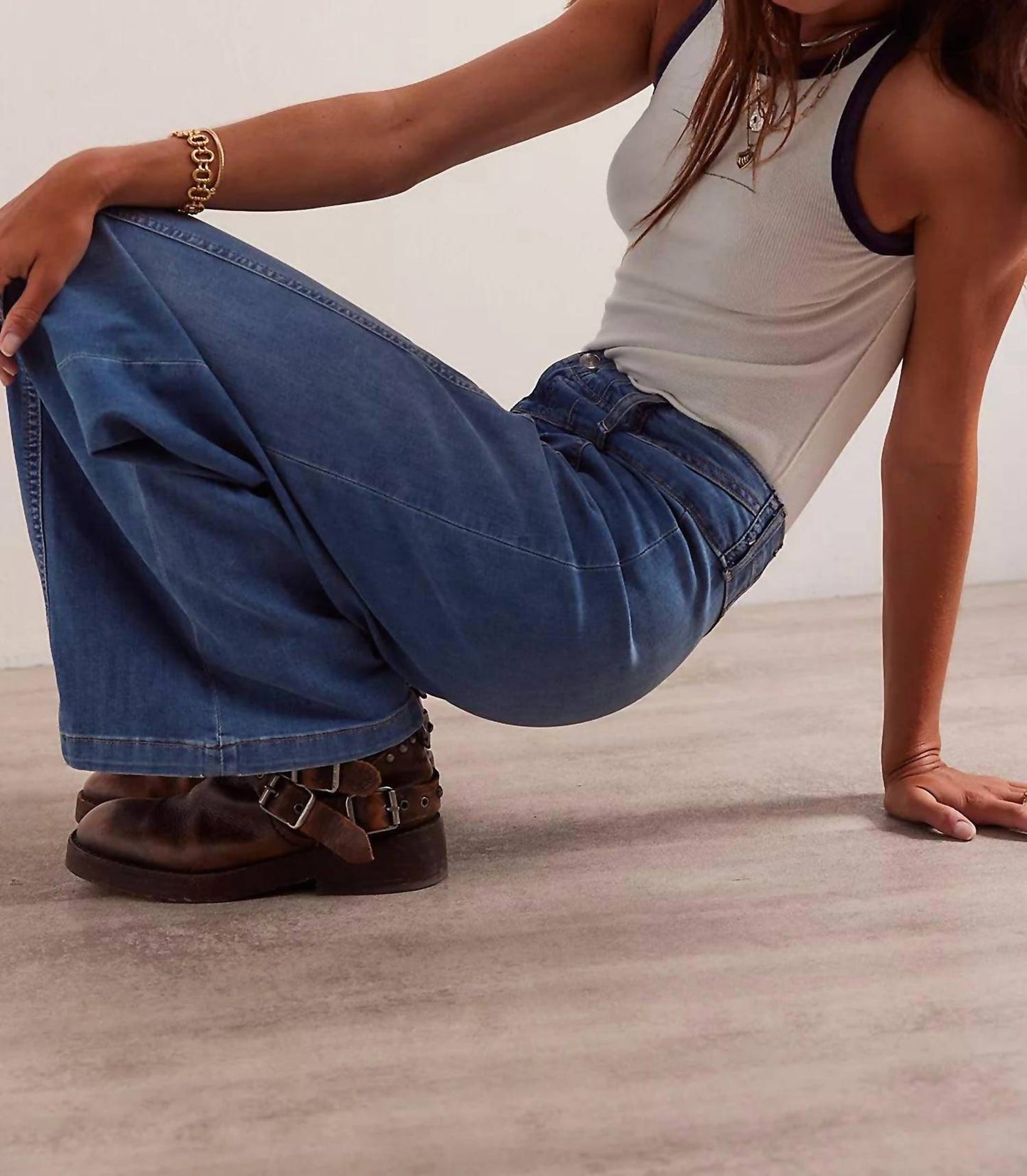 Free People - Libre Wide Leg Jeans