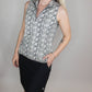 Lulu-B - Chevron Zip Tank Top