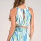 Elan - Halter Crop Top