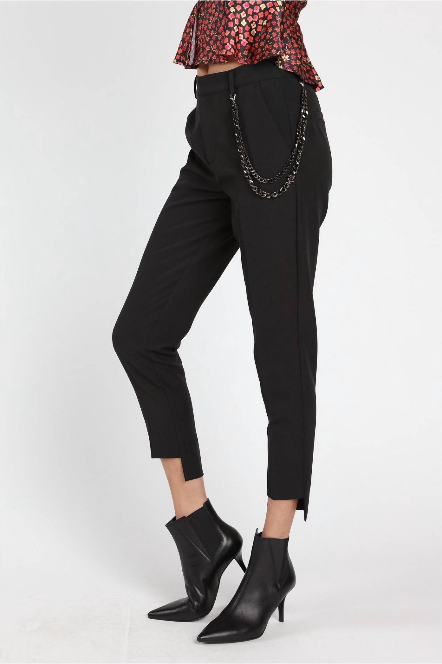 124 Voltaire - Peg Leg Chain Pants
