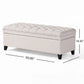 Juliana Storage Ottoman With Birch Legs