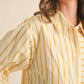 &Merci - Daffodil Striped Top