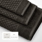 Cotton Diamond Waffle Weave Bath Towel Set - Grayson Collection