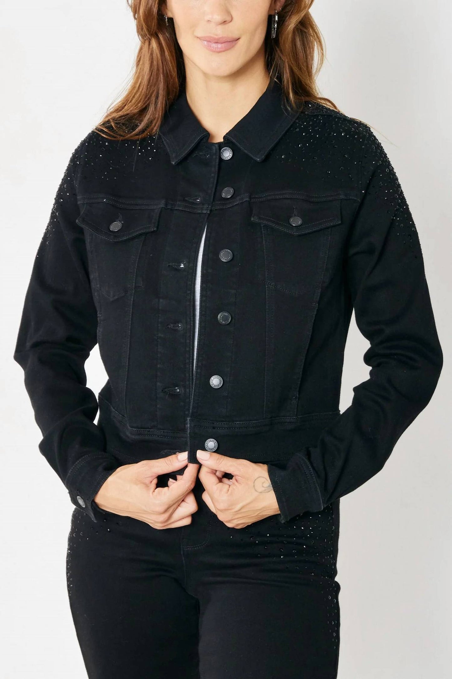 Judy Blue - Rhinestone Embellished Jacket
