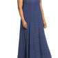 Loveapella Maxi स्लिपड्रेस नेवी/आइवरी रंग में, साइज़ 1X