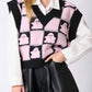 Peach Love - Pinky Boo 3d Yarn Ghost Halloween Vest