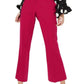 Topshop - Slim Kick Flare Cropped Trousers