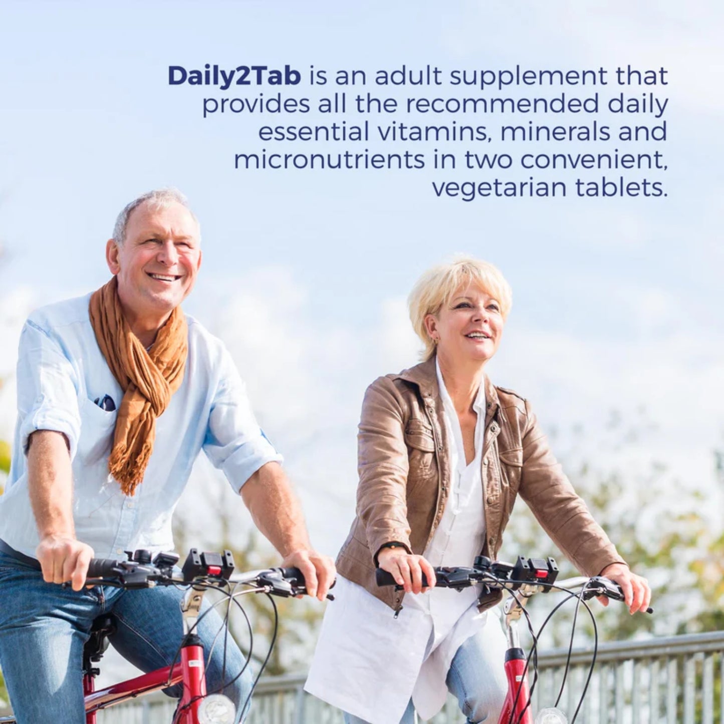Vital Remedy MD Daily2Tab Multivitamin & Essential Minerals Vegetarian Tablets - 60 ct