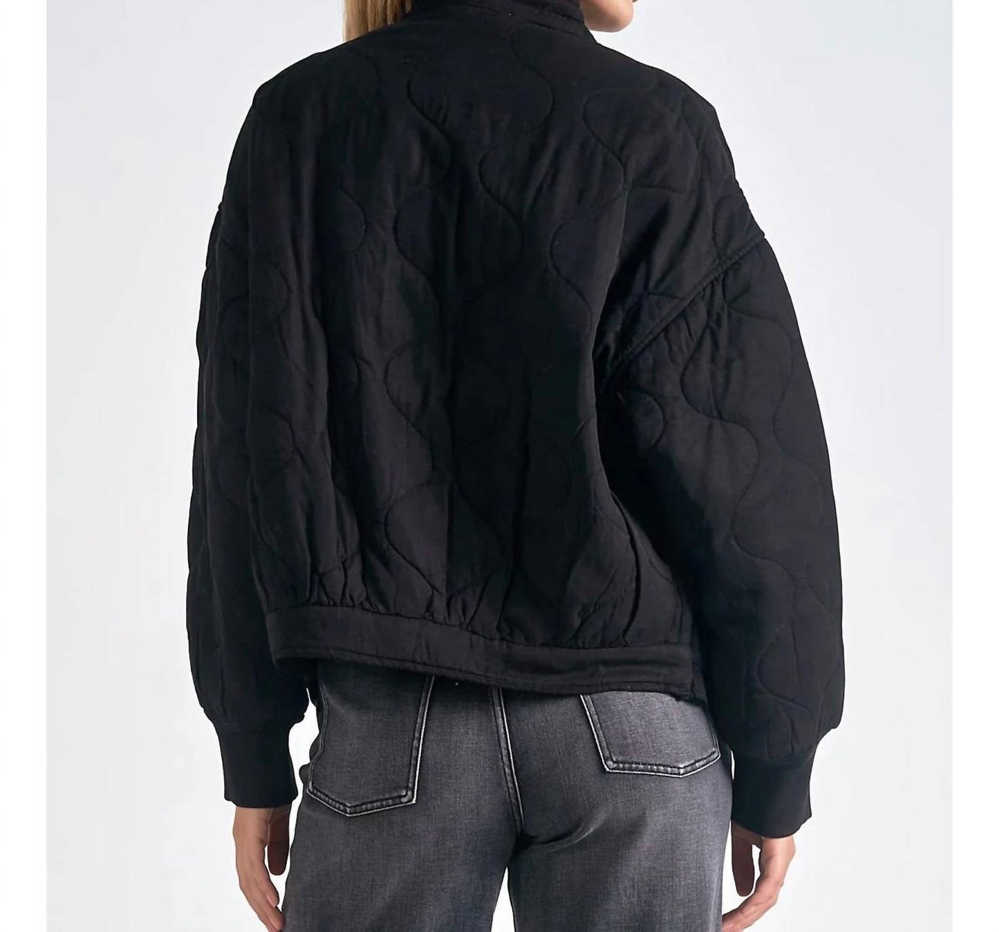 Elan - Quilted Bomber Jacket