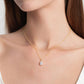 Allyanna Gifts - Women's Moissanite Solitaire Oval Necklace