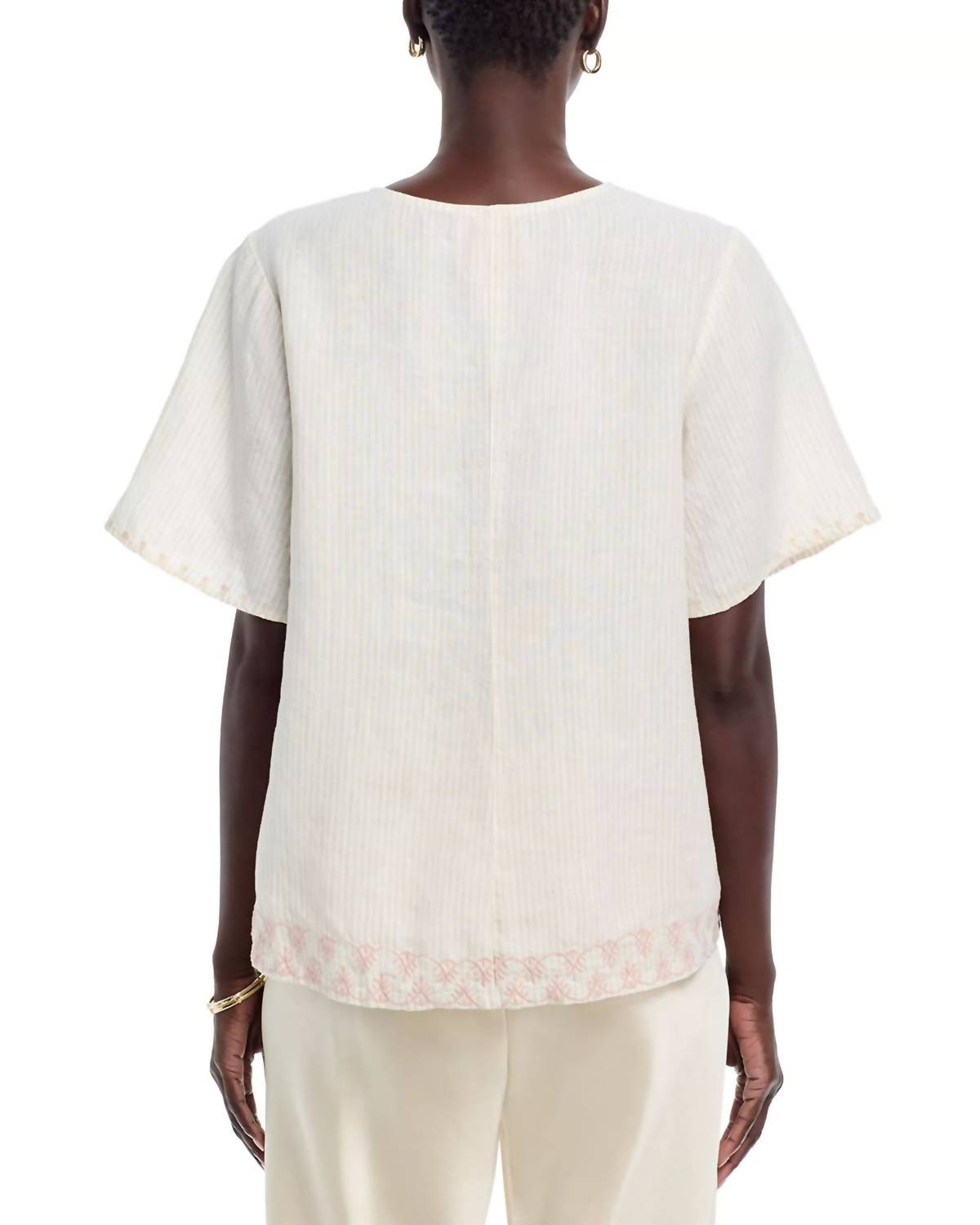 Johnny Was - CALISTA RUFFLE SLEEVE FIELD BLOUSE