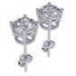 Aamiaa - 0.40 Carat Natural Diamond Round Brilliant Stud Earrings
