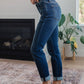 Judy Blue - Mid Rise Cuffed Slim Fit Jeans