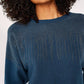 Apricot - Chandelier Stud Batwing Sweater