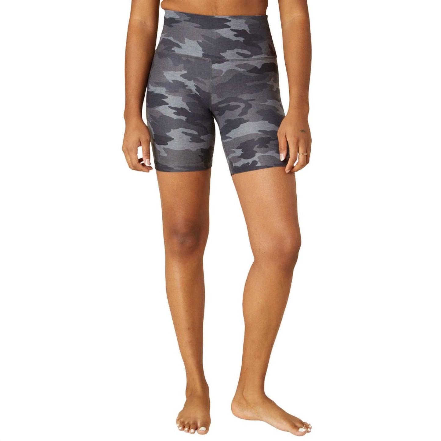 Beyond Yoga - HIGH WAISTED BIKER SHORTS