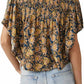 Free People - Printed Ruffled Up Top