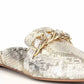 Steve Madden - Women's Python Embossed Faine Mules Shoe